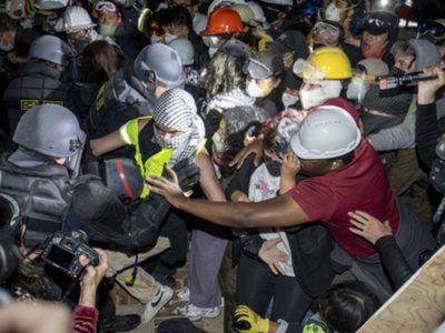 Al menos 2 mil arrestos en protestas propalestinas en campus de EU