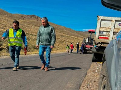 El gobierno aseguró que mantiene la obra pública en Neuquén a pesar de la falta de financiamiento nacional