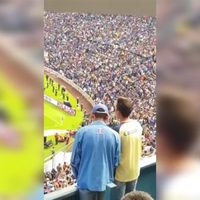 Video: un americanista narra a su amigo invidente penal a favor de Cruz Azul