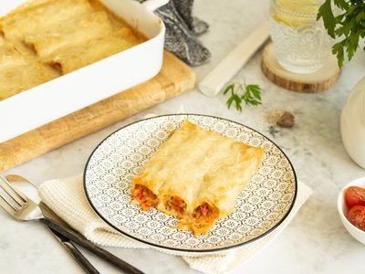 Canelones con masa de lentejas: llevá a otro nivel tus almuerzos o cenas con esta receta facilísima