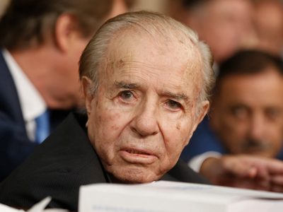 Preocupa la salud de Carlos Menem: temen que se haya infectado con coronavirus