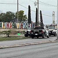 Hallan hieleras con restos humanos y narcomensaje en Salinas Victoria, NL