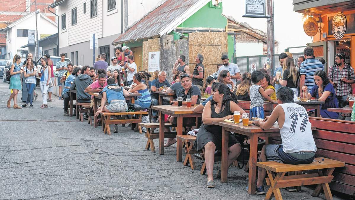 Vuelve el paseo cervecero a Bariloche. Fuente: (Twitter)