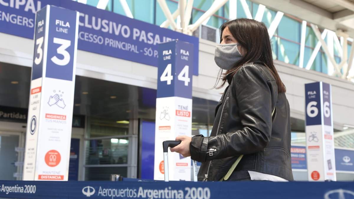 Un aeropuerto en Argentina