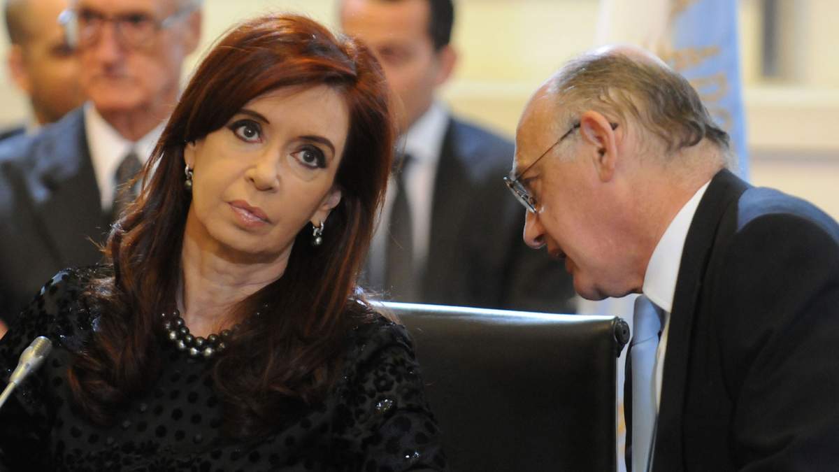 Cristina Kirchner y Héctor Timerman. Fuente: (Twitter)
