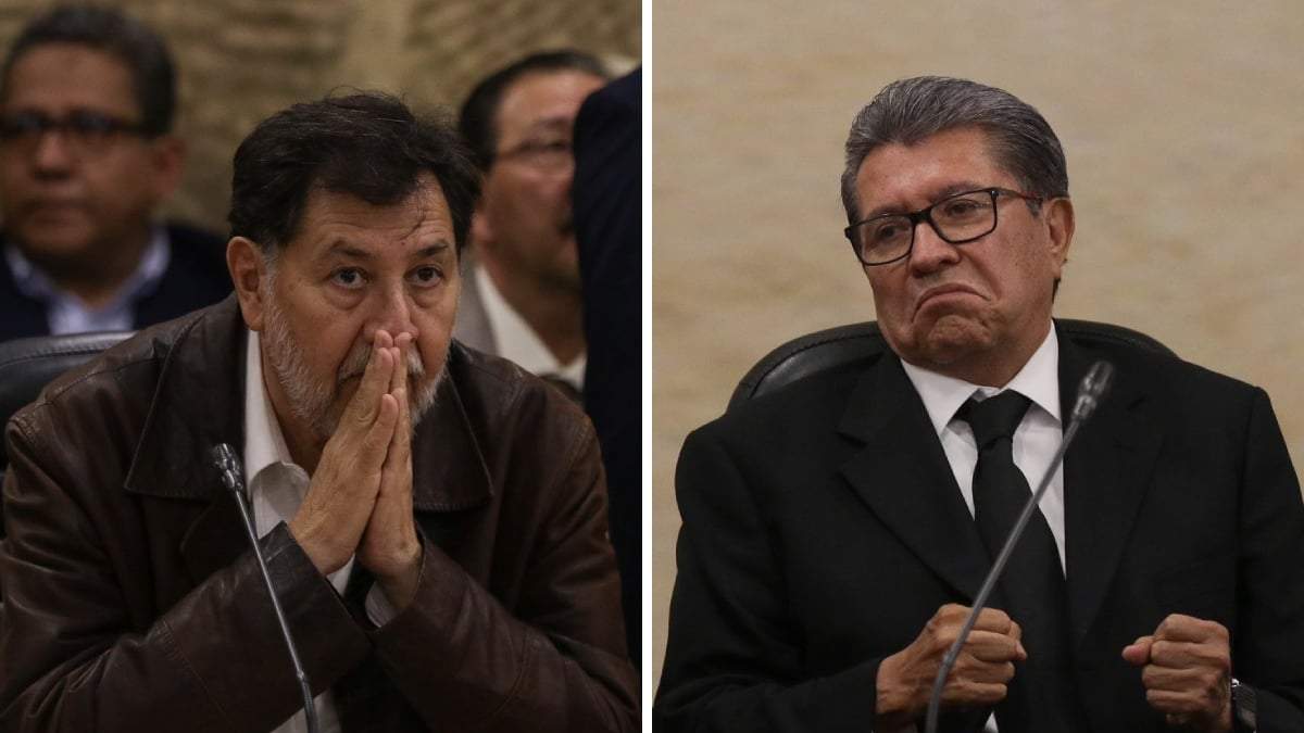 Noroña y Monreal en el foro