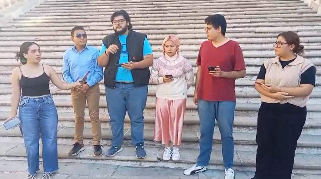 Protestas en la Universidad de Guanajuato