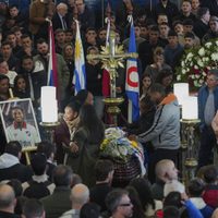 El uruguayo Juan Izquierdo fue papá una semana antes de morir; así fue su emotiva despedida (Videos)