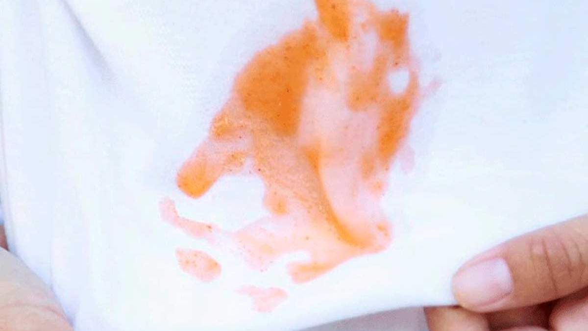 Manchas de sangre. Fuente: (X)