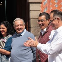 AMLO: voy a entregar la banda a finales de septiembre a una mujer que se llama justicia (Video)