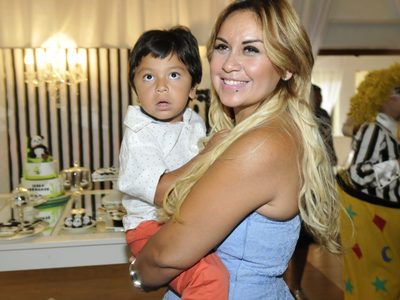 Verónica Ojeda y Dieguito Fernando recibieron una visita especial: no vas a poder creer quién es