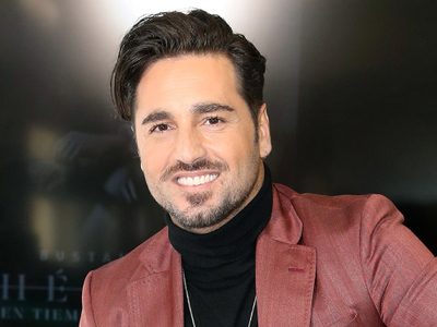 David Bustamante apareció en los alrededores de Madrid y sorprendió con su compañía