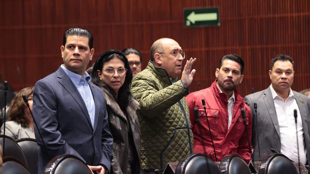 Rubén Moreira en la sesión del jueves