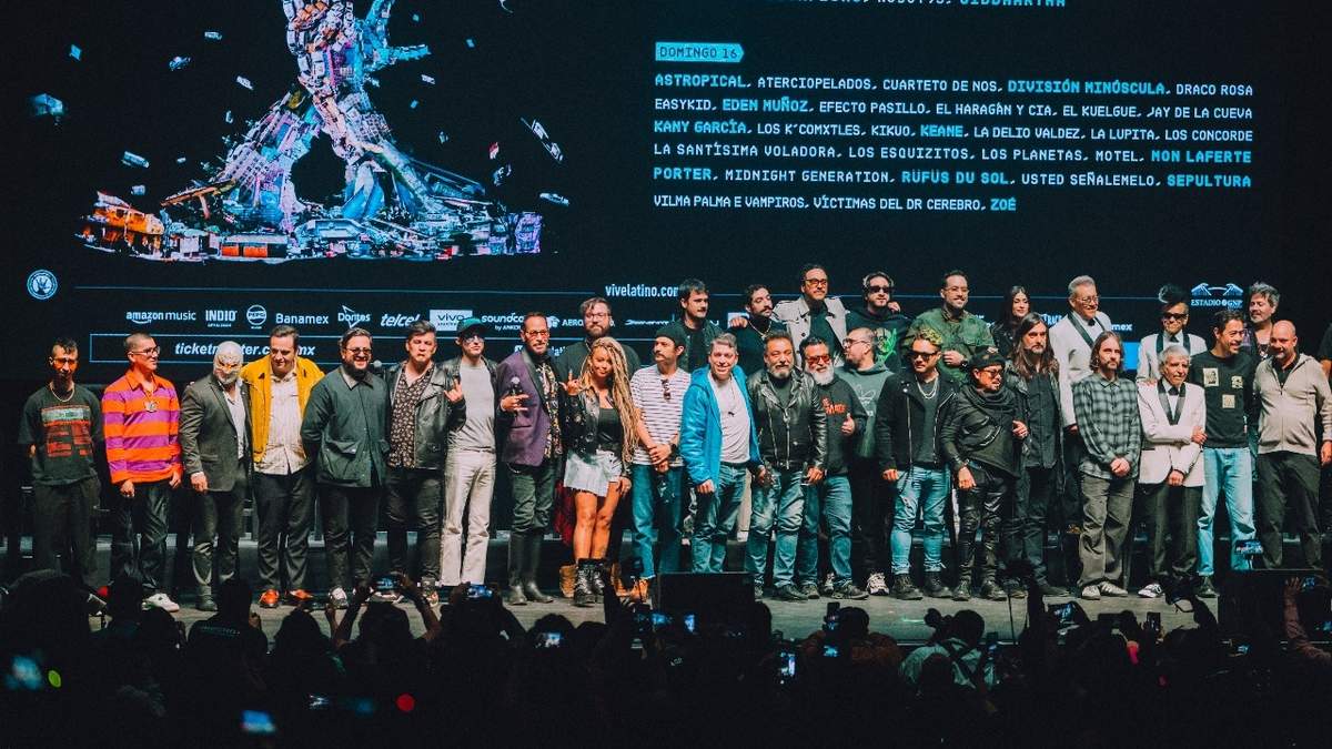 La presentación a medios del Vive Latino 2025