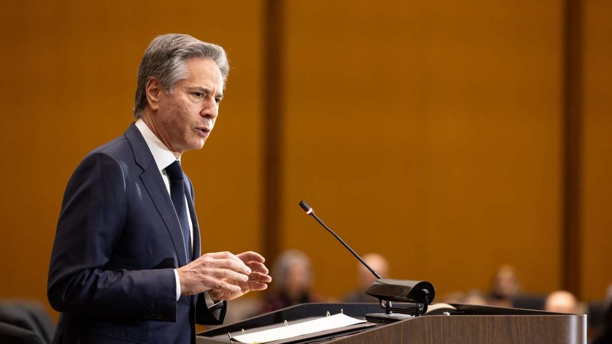 El secretario de Estado estadunidense, Antony Blinken
