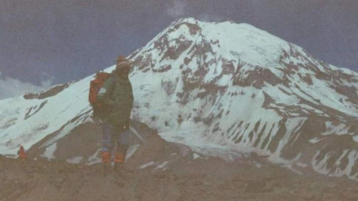 Foto sin fecha difundida por la familia Vieiro y la familia Rabal del legendario alpinista Guillermo Vieiro, fallecido en 1985