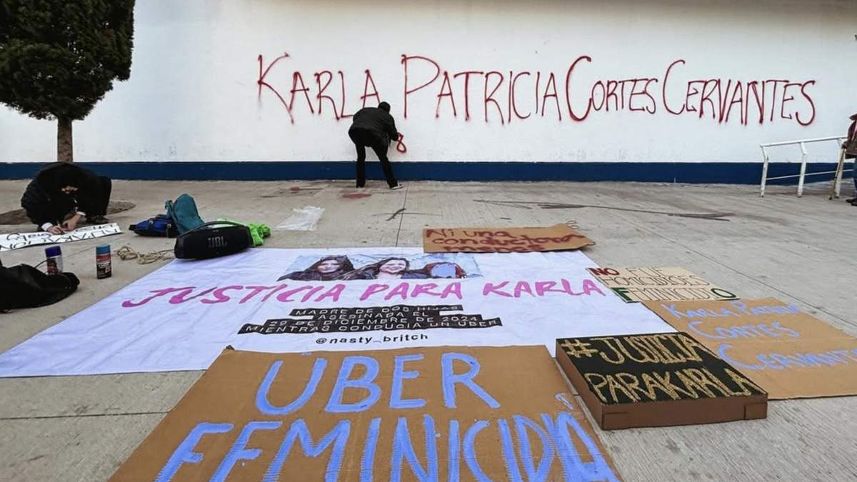 La protesta de este lunes