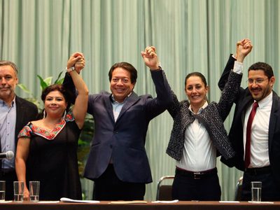 Sin Monreal y sin resultados de encuesta, Morena en la capital formaliza triunfo de Sheinbaum