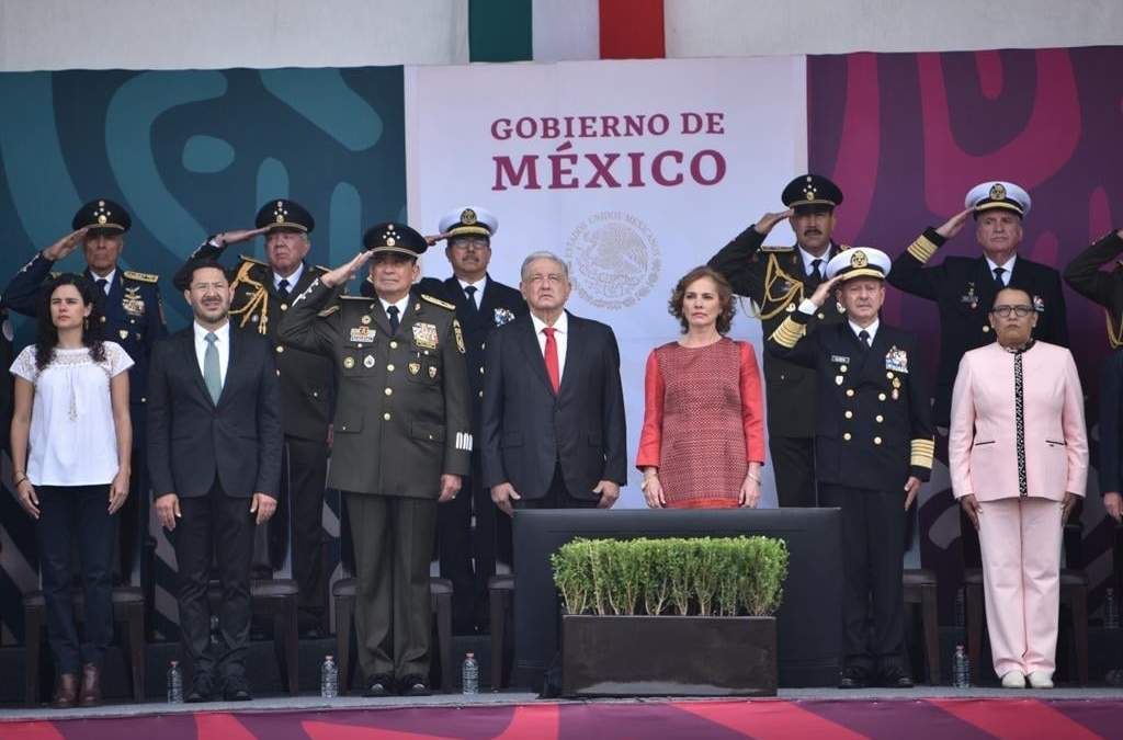 El desfile militar