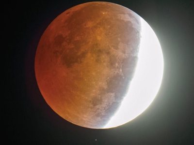 Impactante eclipse lunar: mirá cómo se vio en Neuquén