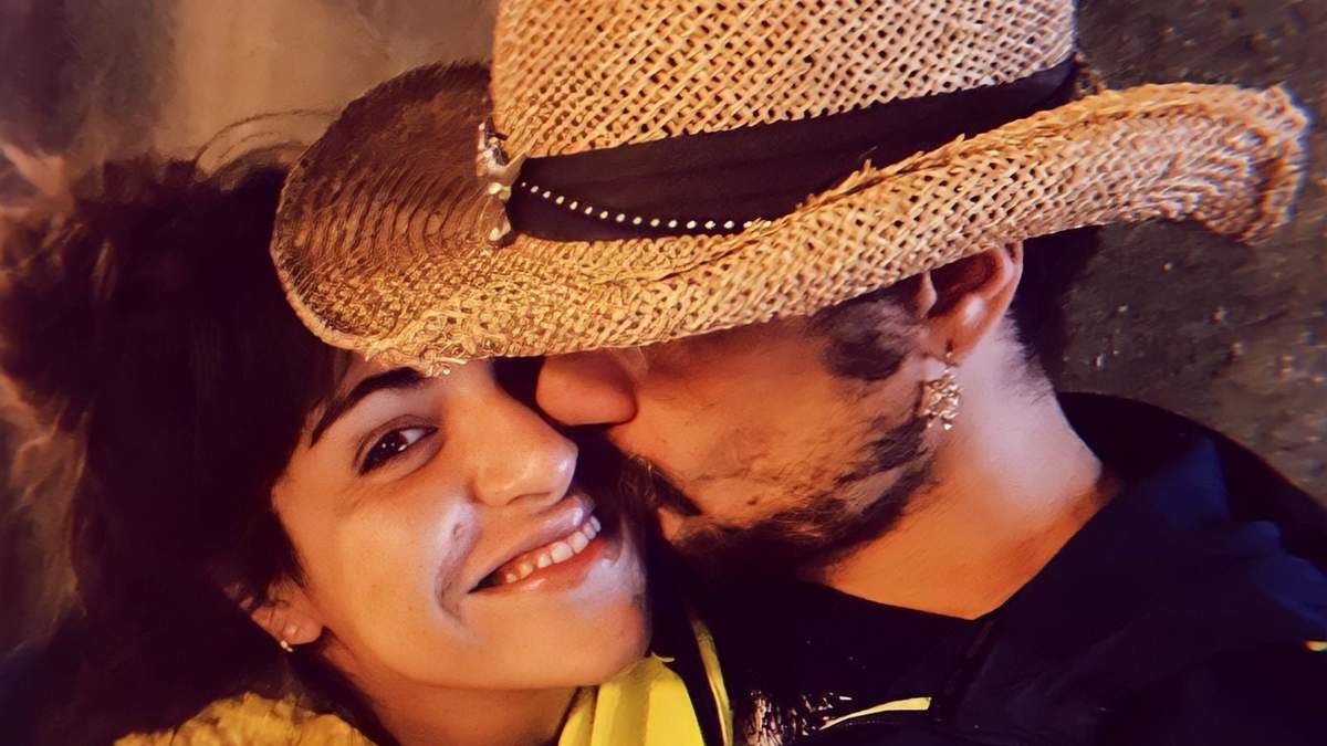 Gianinna Maradona y Daniel Osvaldo. Fuente: (Instagram)