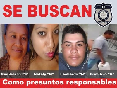 Tres mujeres y dos hombres, familiares de Margarita Seceña, ya son buscados por el feminicidio