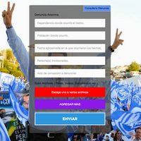 Javier Corral lanza sitio web anticorrupción