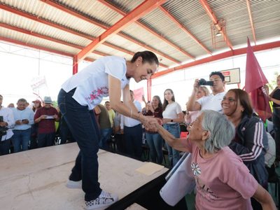 Sheinbaum ironiza sobre “comité de campaña del bloque cínico opositor”: Alito para finanzas