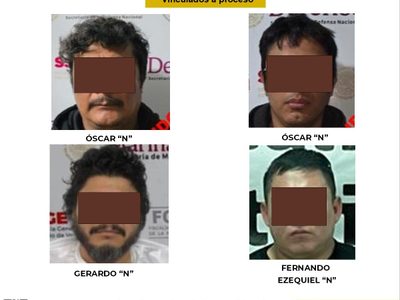 Vinculan a proceso a presuntos responsables de secuestro y asesinato de una familia en Veracruz