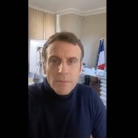 Macron reaparece para decir que está "bien", aunque con fatiga, dolor de cabeza y tos