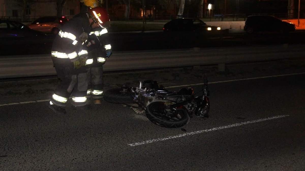 Un motociclista de 19 años falleció en la Ruta 7. Fuente Policía de Neuquén.