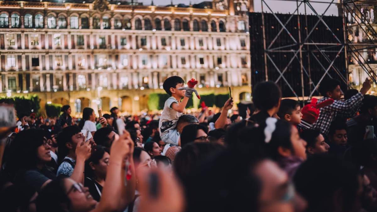 El concierto de 31 minutos en el Zócalo de la CDMX