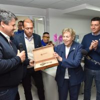 Gaido le entregó la llave de Neuquén a la asociación Luncec