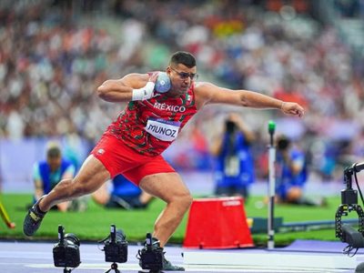 Uziel Muñoz gana histórica plata mundial en lanzamiento de bala