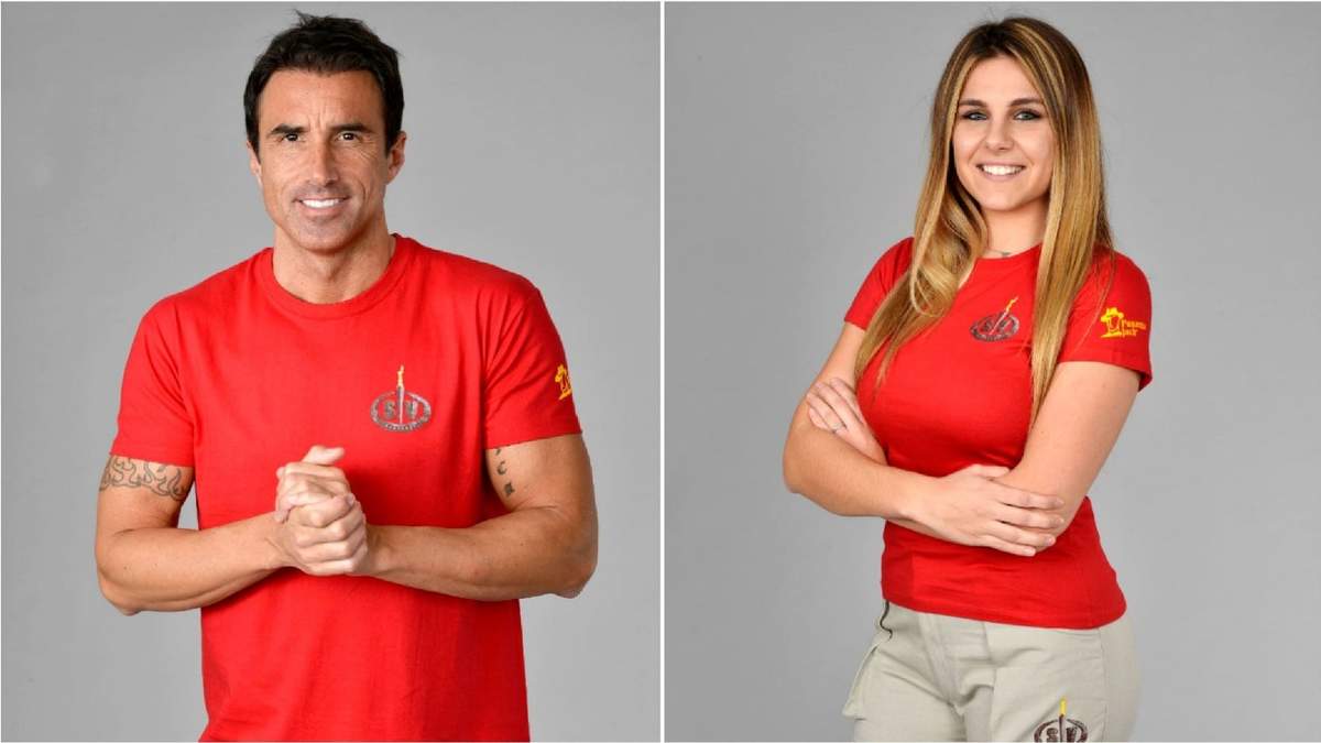 Hugo Sierra e Ivana Icardi. Fuente: (Instagram)