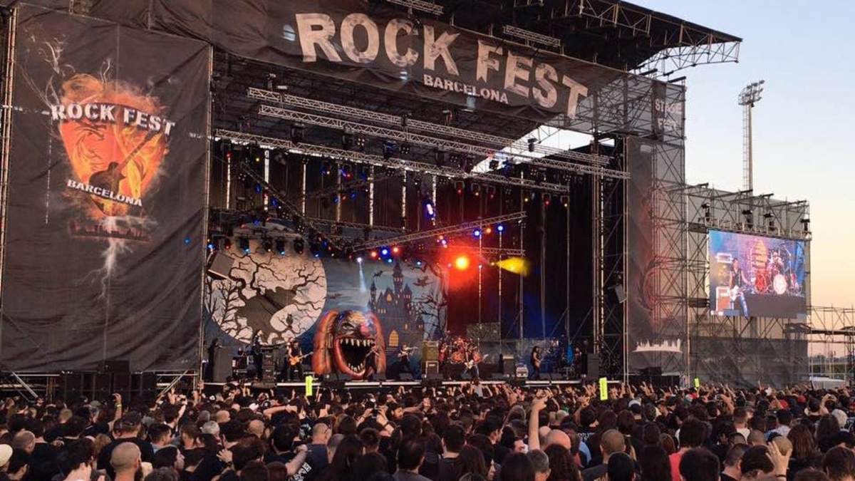 Rock Fest Barcelona. Fuente: (Instagram)