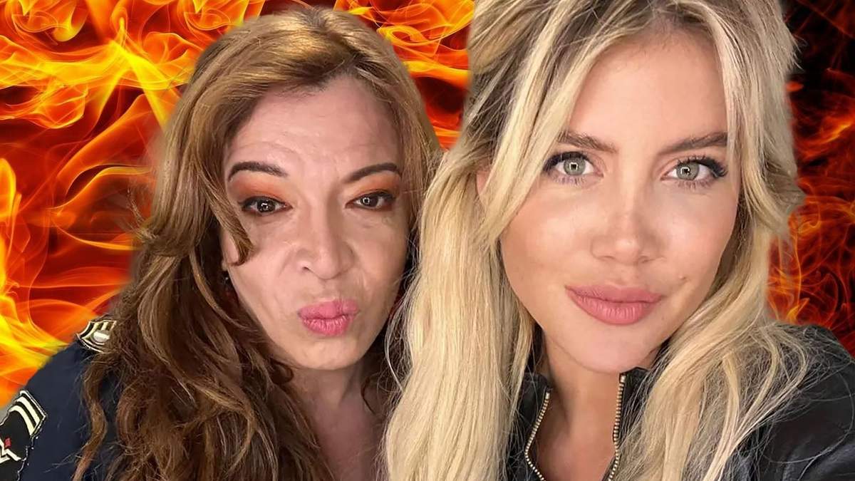 Wanda Nara y Lizy Tagliani. Fuente: (Minuto Neuquén)