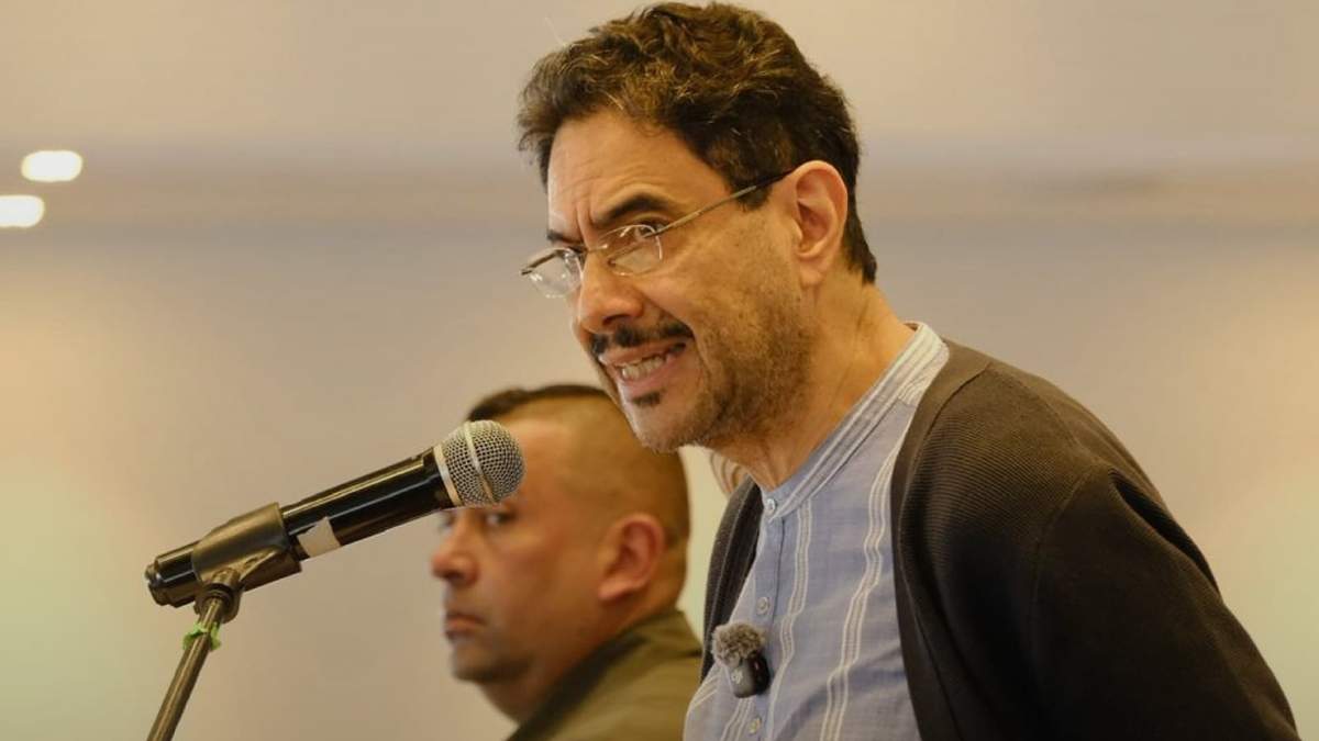 El candidato Iván Cepeda