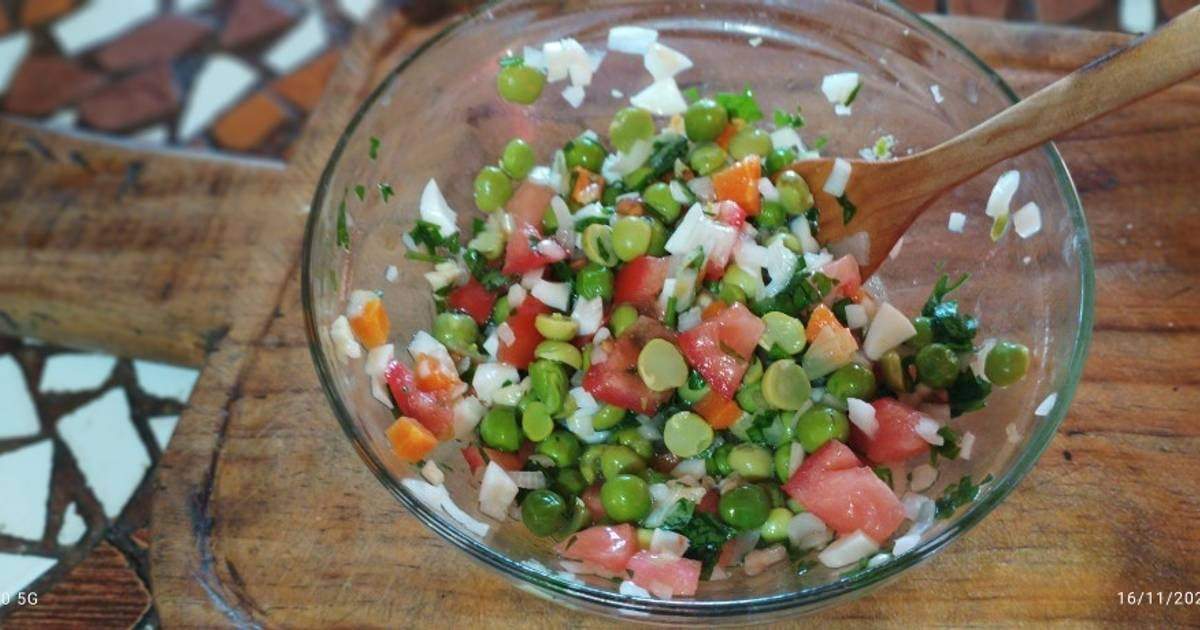 Ensalada de arvejas. Fuente: (Instagram)