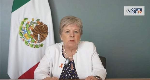 La secretaria de Relaciones Exteriores, Alicai Bárcena Ibarra, expuso que 200 mil armas provenientes de Estados Unidos entran cada año de manera ilegal a México