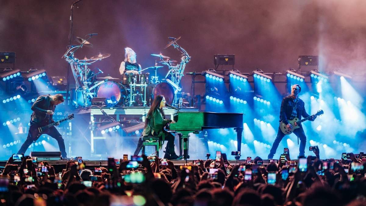 Evanescence en su presentación