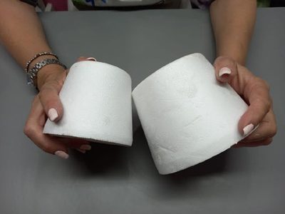 Con esos envases de telgopor que ibas a tirar: armá esta hermosa idea para darle un toque único a tu cocina