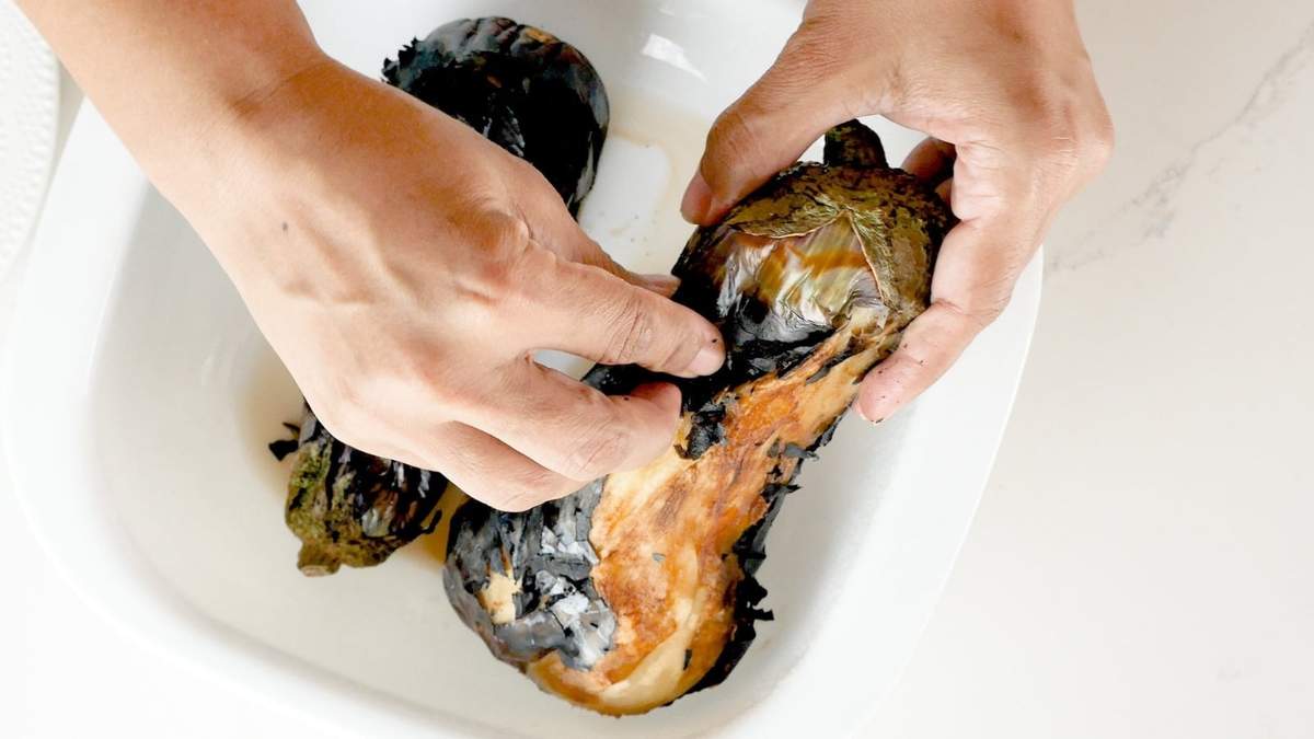 Berenjena guisada. Fuente: (Cocina Dominicana)