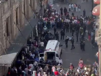 Balean en el Centro Histórico a Diana Sánchez, hija de Alejandra Barrios; hay un muerto (Video)