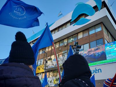 Vecinos autoconvocados se movilizaron para pedir apoyo oficial a la Cooperativa 127 Hectáreas