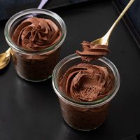 Mousse de chocolate con 2 ingredientes y uno de ellos no te lo vas a imaginar nunca: animate a probarla