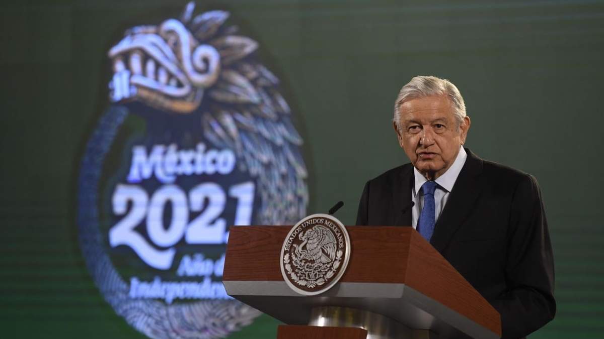 El presidente López Obrador