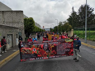 Fiscalía de Puebla se niega a investigar autoría de Moreno Valle en asesinato de Meztli Sarabia: UPVA