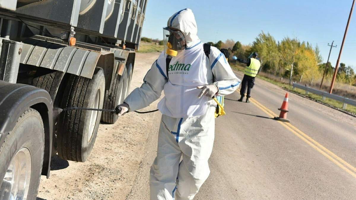 Control Sanitario. Fuente: (Twitter)
