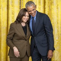 Barack y Michelle Obama apoyan la candidatura de Kamala Harris